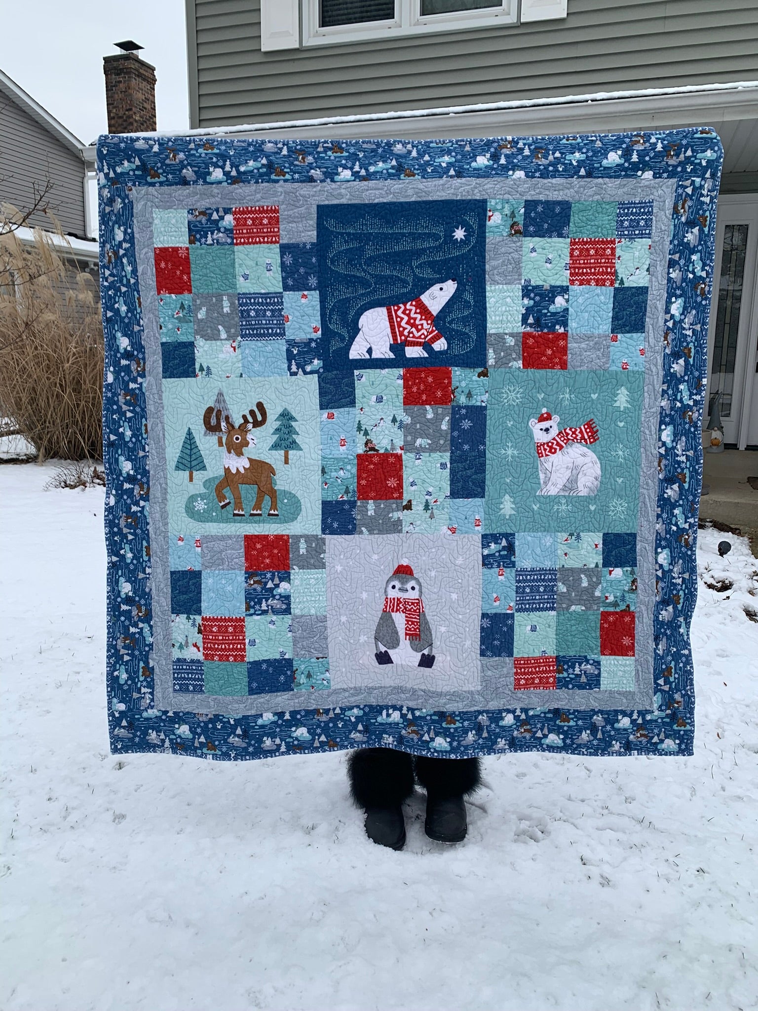 Polar Friends Quilt
