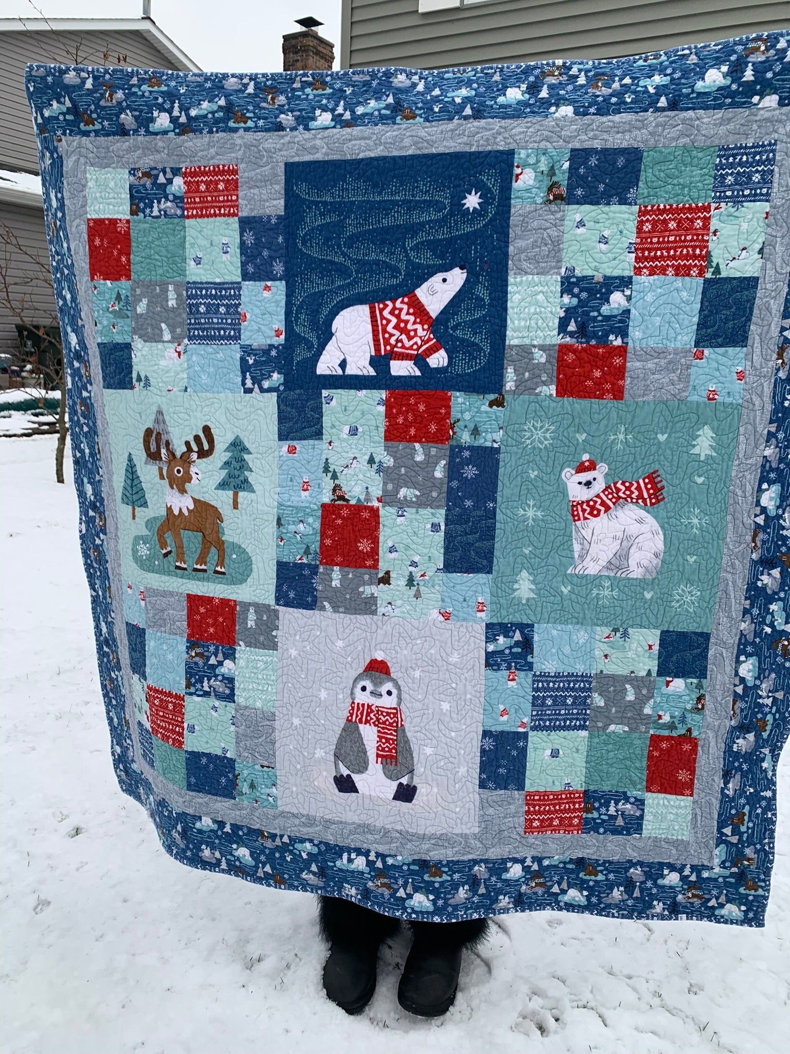 Polar Friends Quilt